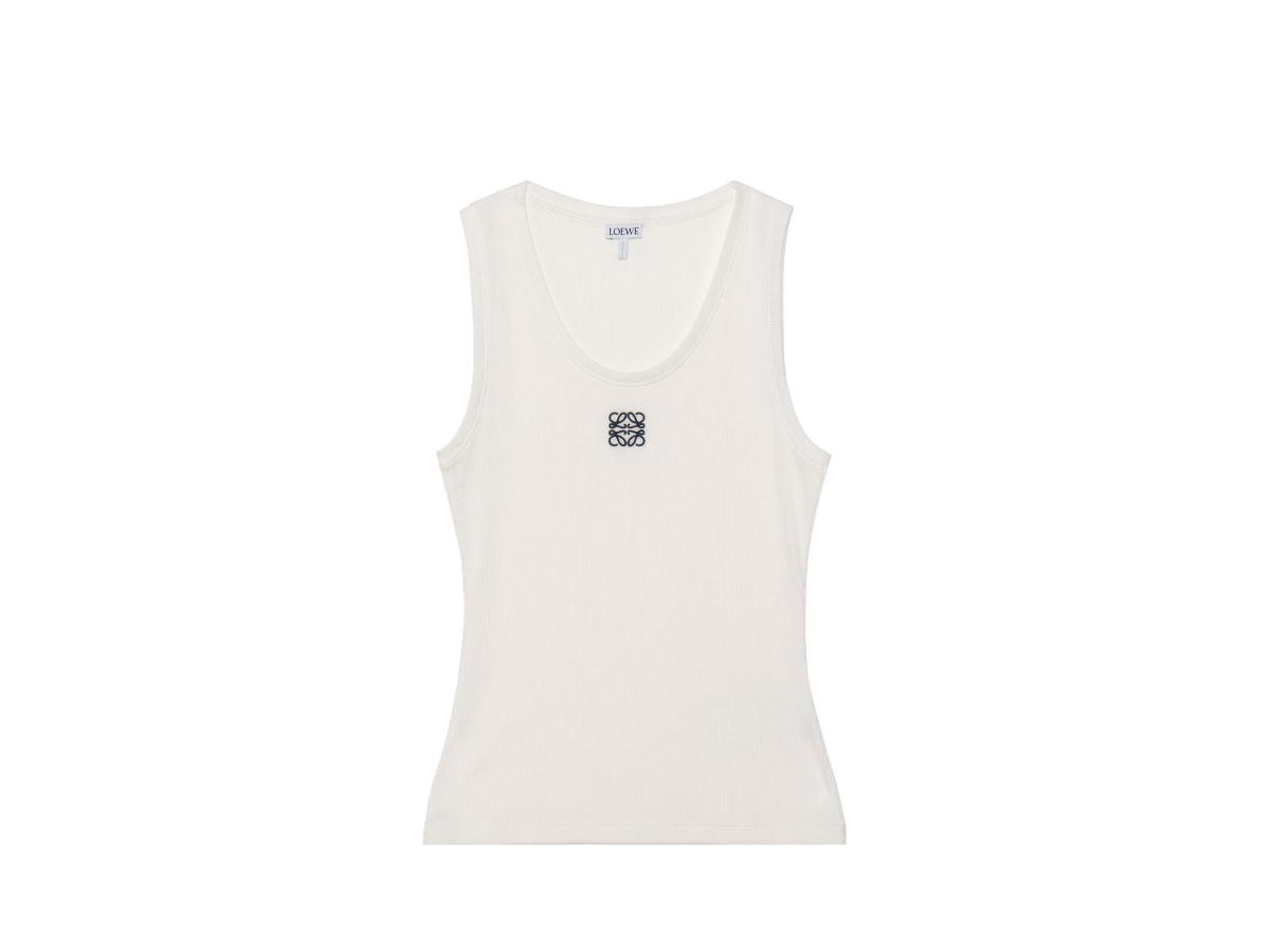 Loewe Loewe Anagram Tank Top White