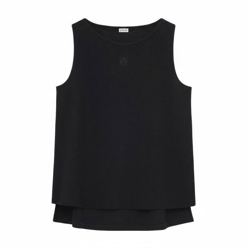 Loewe Loewe Anagram Tank Top - Black