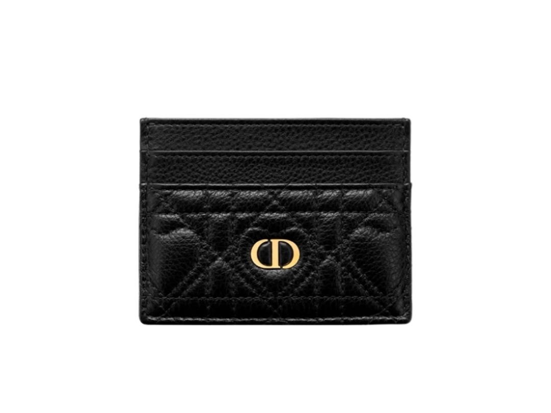 Dior Dior Dioramour Dior Caro Freesia Card Holder Black