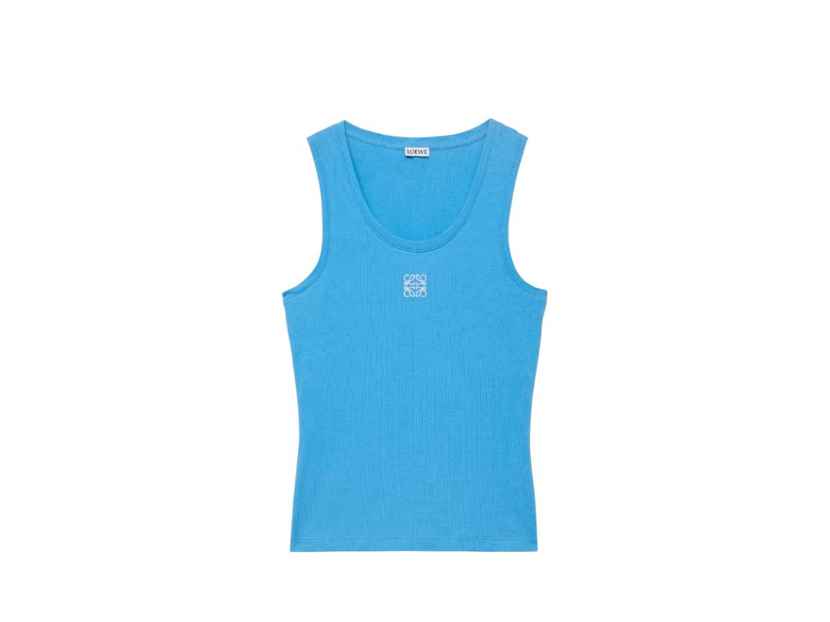 Loewe Loewe Anagram Tank Top Blue