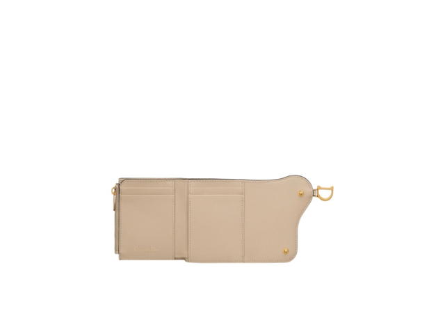 Dior Dior Saddle Lotus Wallet Goatskin Sand - view 2