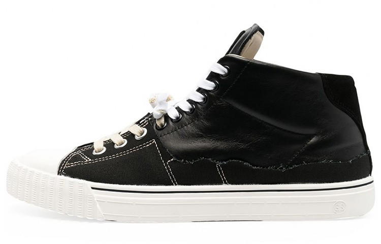 Maison Margiela Maison Margiela Converse New Evolution High-Top Sneakers - Black