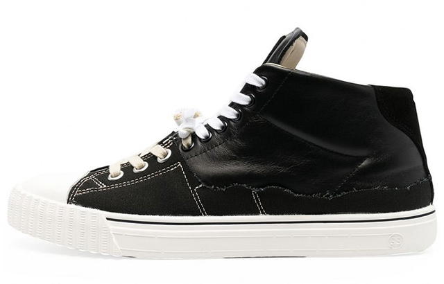 Maison Margiela Maison Margiela Converse New Evolution High-Top Sneakers - Black - view 1