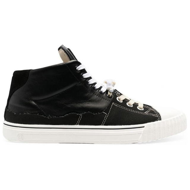 Maison Margiela Maison Margiela Converse New Evolution High-Top Sneakers - Black - view 2