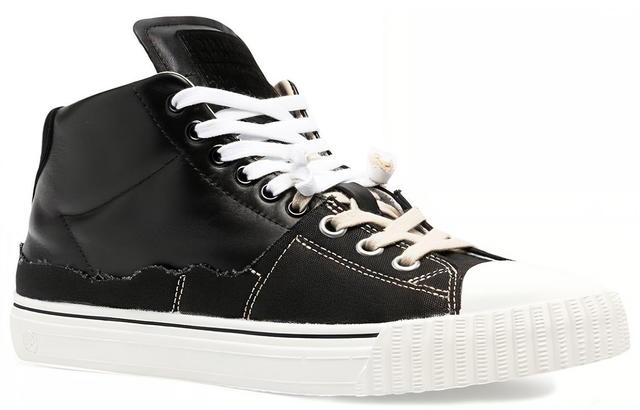 Maison Margiela Maison Margiela Converse New Evolution High-Top Sneakers - Black - view 3