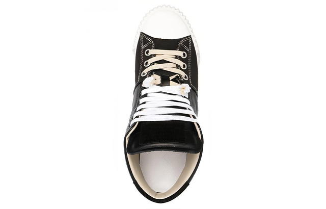 Maison Margiela Maison Margiela Converse New Evolution High-Top Sneakers - Black - view 5