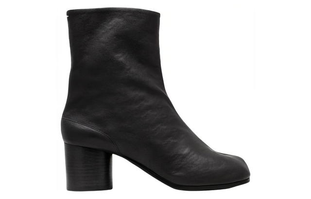 Maison Margiela Maison Margiela Tabi Toe Block Heeled Ankle Boots - Black - view 2