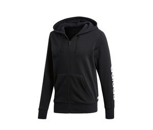 Buy adidas Essential Linear Hoodie Black White at Sasom – Authentic and Ready to Ship