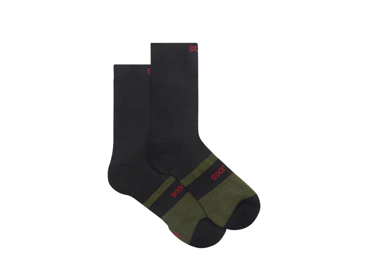 SOAR Running SOAR Running All Weather Sock BlackGreen