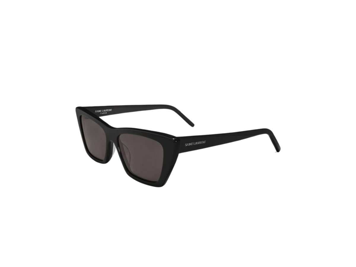 Saint Laurent Saint Laurent 276 Mica Sunglasses In Black Acetate Frame With Corrective Lenses (53mm)