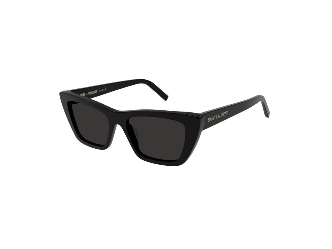 Saint Laurent Saint Laurent 276 Mica Sunglasses In Black Acetate Frame With Corrective Lenses (55mm)