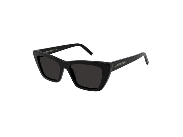 Saint Laurent Saint Laurent 276 Mica Sunglasses In Black Acetate Frame With Corrective Lenses (55mm) - view 1