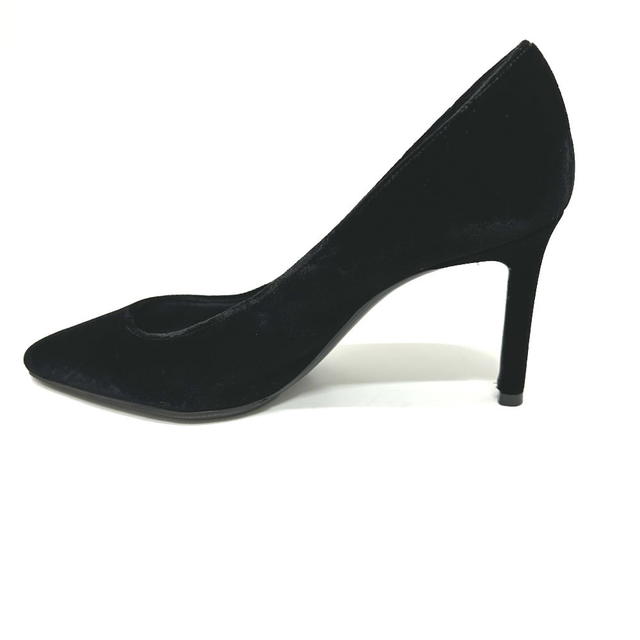 Saint Laurent Saint Laurent 493828 apparel shoes pumps Suede / Leather Black - view 3