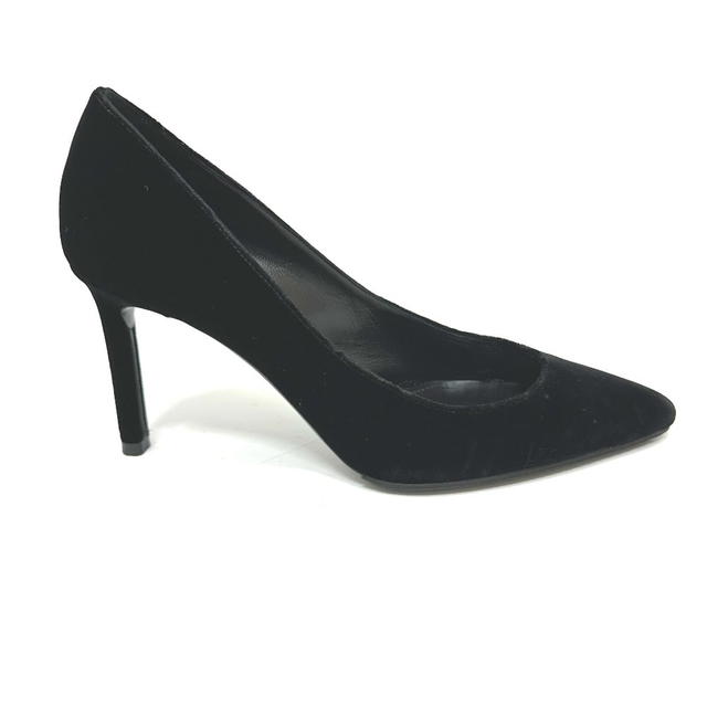 Saint Laurent Saint Laurent 493828 apparel shoes pumps Suede / Leather Black - view 4