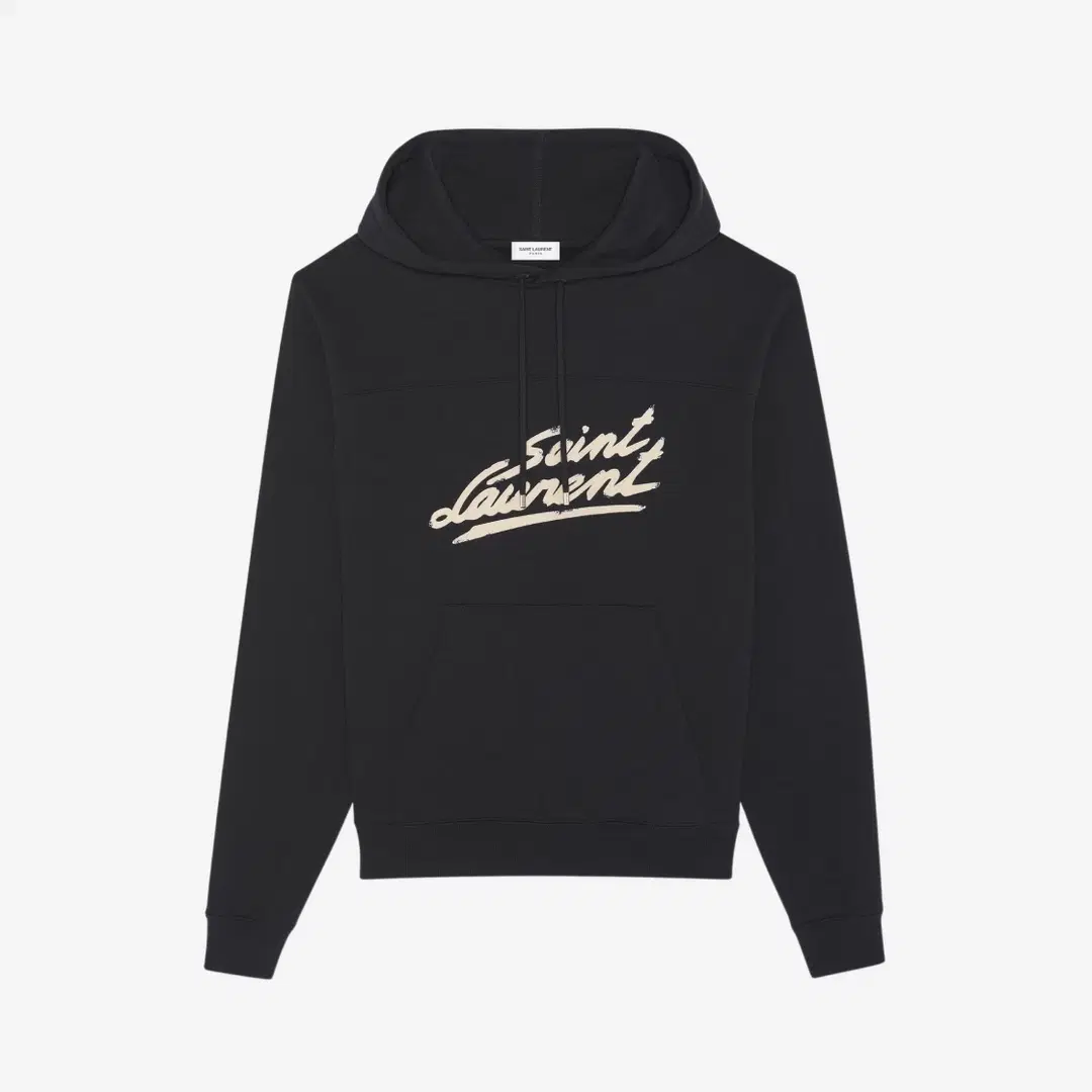 Saint Laurent Saint Laurent 50S Signature Hoodie Black