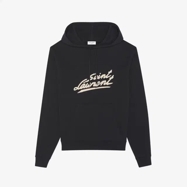 Saint Laurent Saint Laurent 50S Signature Hoodie Black - view 1