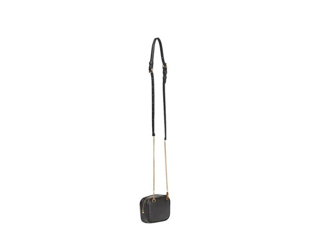 Saint Laurent Saint Laurent Baby Lou leather belt bag In Calfskin With Gold-tone Hardware Black - view 2