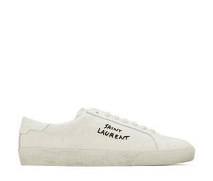 Buy Saint Laurent Court Classic SL/06 Low Distressed Cream (Women's) at Sasom – Authentic and Ready to Ship