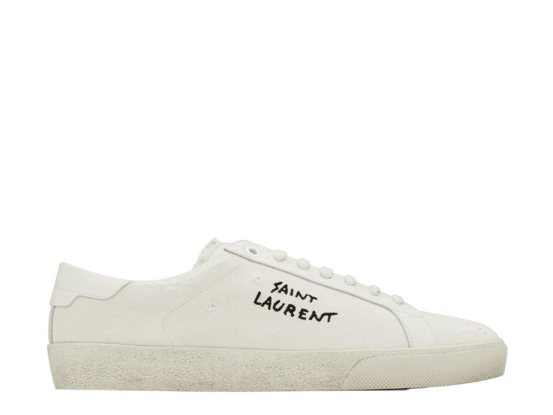 Saint Laurent Saint Laurent Court Classic SL/06 Low Distressed Cream