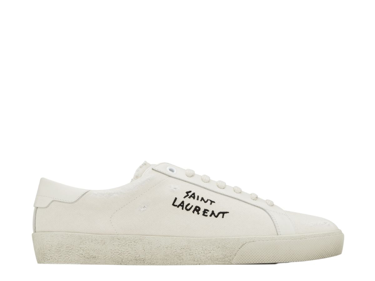 Saint Laurent Saint Laurent Court Classic SL/06 Low Distressed Cream