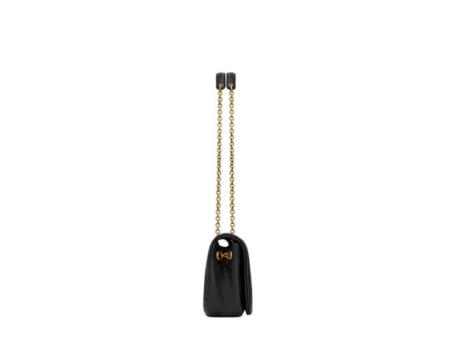 Saint Laurent Saint Laurent Jamie 4.3 Mini Chain Bag In Lambskin With Bronze-Toned Hardware Black - view 3
