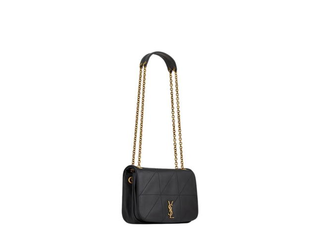 Saint Laurent Saint Laurent Jamie 4.3 Mini Chain Bag In Lambskin With Bronze-Toned Hardware Black - view 6