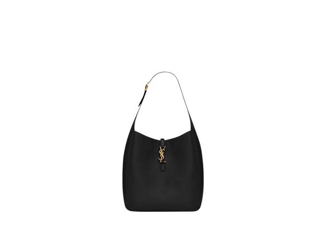 Saint Laurent Saint Laurent Large Le 5 À 7 Supple In Smooth Leather With Bronze-Toned Hardware Black - view 1