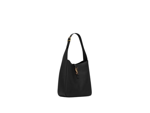 Saint Laurent Saint Laurent Large Le 5 À 7 Supple In Smooth Leather With Bronze-Toned Hardware Black - view 2