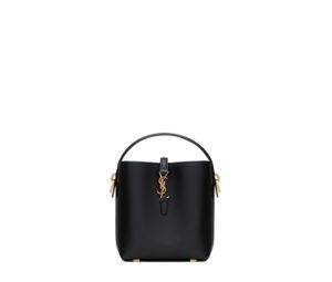 Buy Saint Laurent Le 37 Mini In Shiny Leather Bronze-Toned Hardware Black at Sasom – Authentic and Ready to Ship