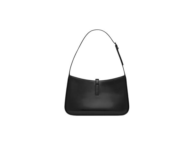 Saint Laurent Saint Laurent Le 5 À 7 In Shiny Leather With Black-Toned Metal Hardware Black - view 3