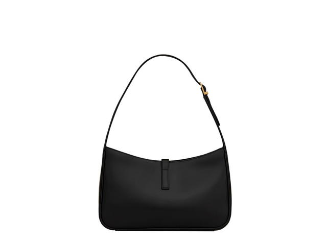 Saint Laurent Saint Laurent Le 5 A 7 In Smooth Leather Noir Bronze-Tone Metal Hardware - view 3