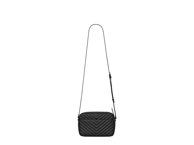 Saint Laurent Saint Laurent Lou Camera Bag In Quilted Leather With Matte Black Metal Hardware Black - view 2