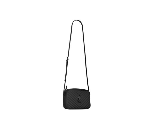 Saint Laurent Saint Laurent Lou Camera Bag In Quilted Leather With Matte Black Metal Hardware Black - view 4
