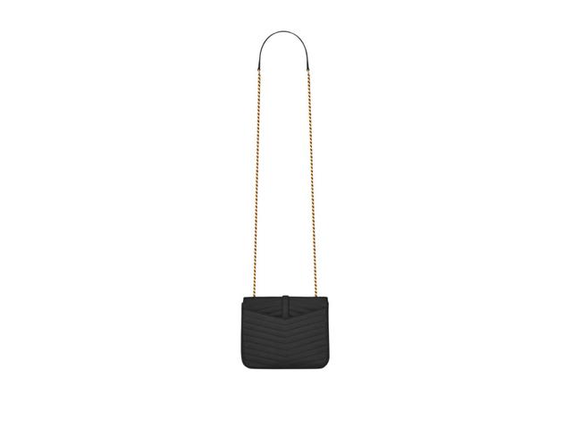 Saint Laurent Saint Laurent Matelassé Sulpice Small In Lambskin With Gold Metal Hardware Black - view 3