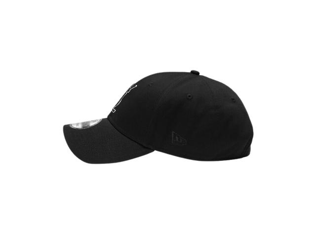 Saint Laurent Saint Laurent New Era Cassandre Cap In Canvas Black - view 2