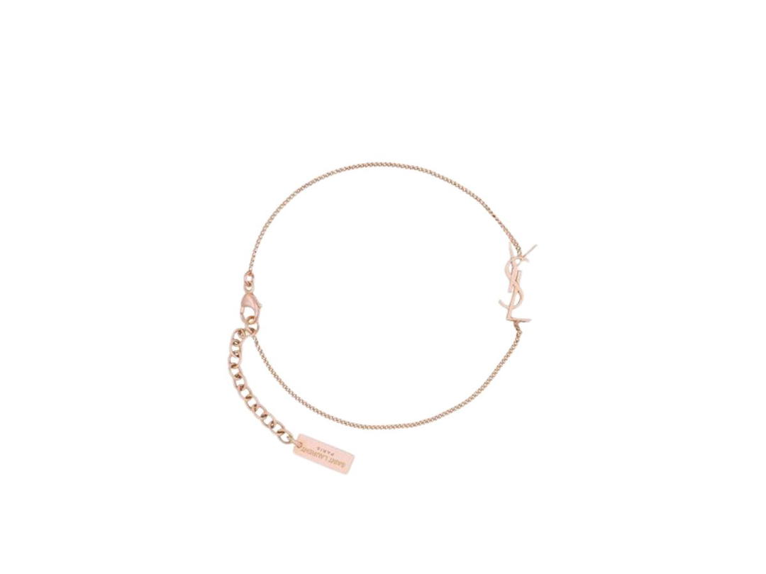 Saint Laurent Saint Laurent Opyum Charm Bracelet In Rose Gold Brass