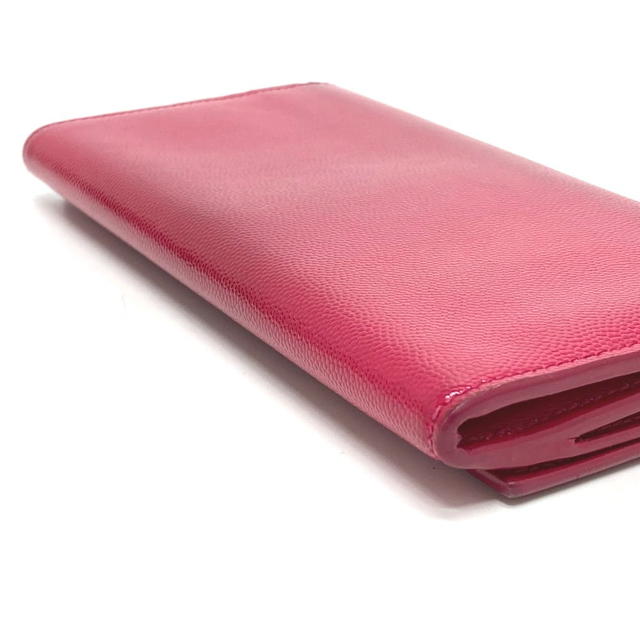 Saint Laurent SAINT LAURENT PARIS 340839 logo Bifold Long Wallet patent Leather Pink - view 5
