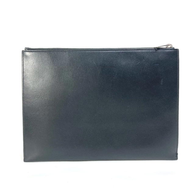 Saint Laurent SAINT LAURENT PARIS 397295 Pouch Logo patch Bag Clutch bag Leather Black - view 3