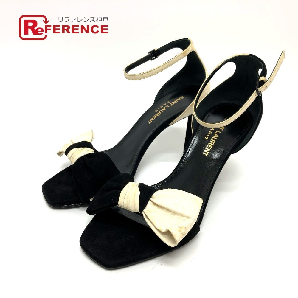 Saint Laurent SAINT LAURENT PARIS 521499 Bicolor Strap shoes sandals pumps Unused