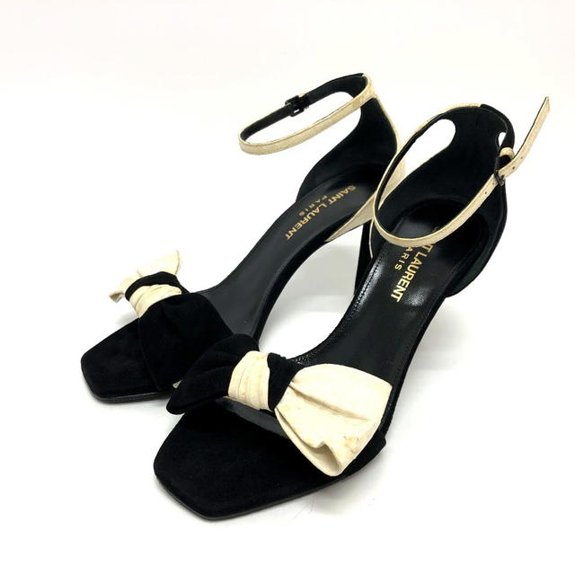 Saint Laurent SAINT LAURENT PARIS 521499 Bicolor Strap shoes sandals pumps Unused - view 2