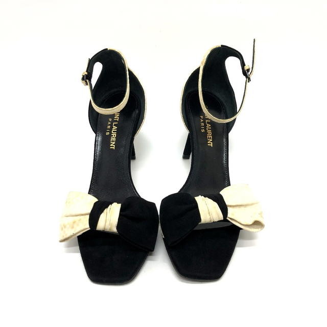 Saint Laurent SAINT LAURENT PARIS 521499 Bicolor Strap shoes sandals pumps Unused - view 4