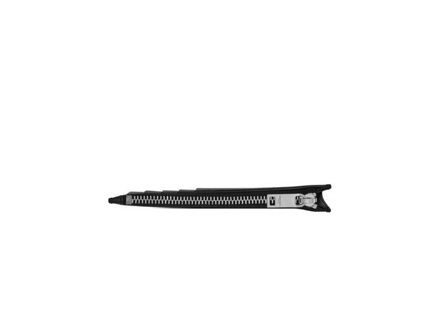 Saint Laurent Saint Laurent Paris Fragments Zipped Card Case In Grain De Poudre Embossed Leather With Silver-Toned Metal Hardware Black - view 3