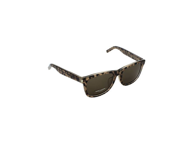 Saint Laurent Saint Laurent PBA70 Sunglasses In Palstic Frames And Black Lenses - view 3