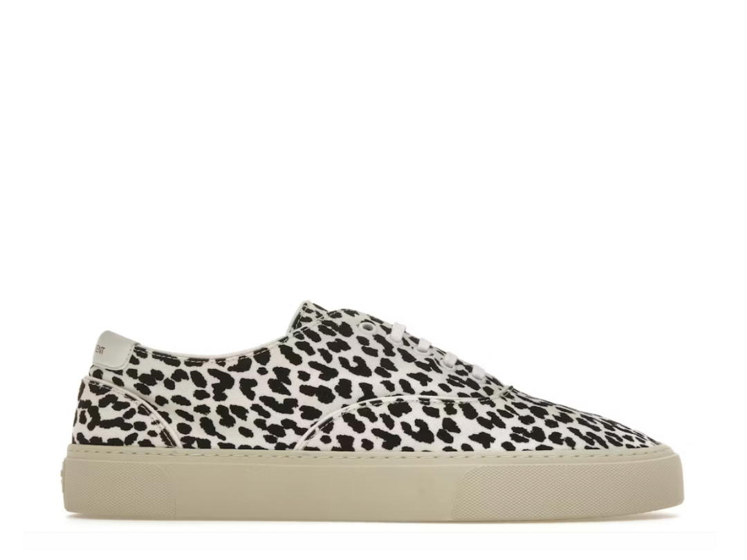 Saint Laurent Saint Laurent Skate Lace Up White Black Babycat