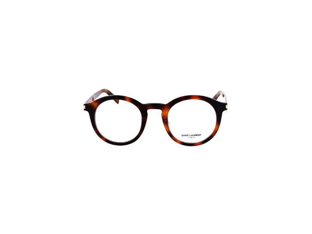 Saint Laurent Saint Laurent SL 140 Glasses In Havana Acetate Frame With Demo Lens - view 2