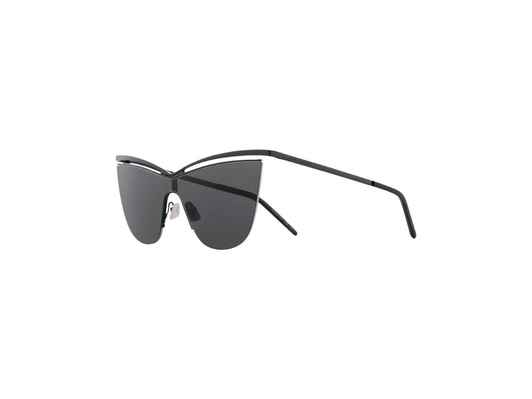 Saint Laurent Saint Laurent SL 249 Cat-Eye Sunglasses In Black Frame With Grey Lens