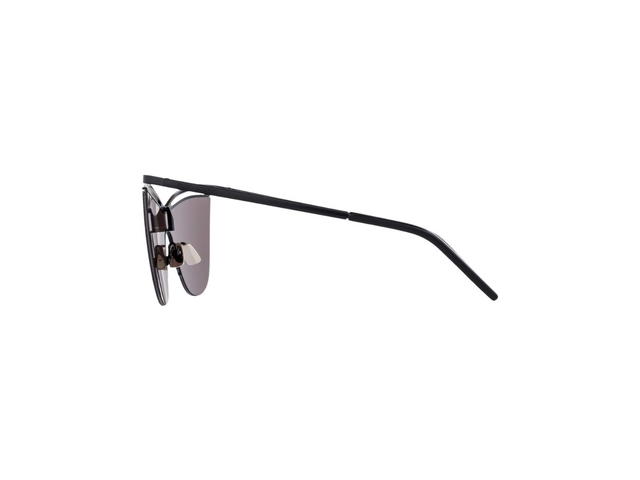Saint Laurent Saint Laurent SL 249 Cat-Eye Sunglasses In Black Frame With Grey Lens - view 3