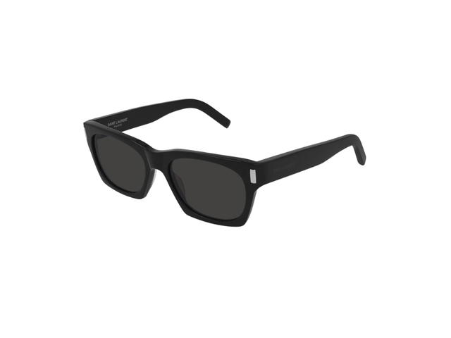 Saint Laurent Saint Laurent SL 402 In Black Frames With Black Lenses Silver - view 3