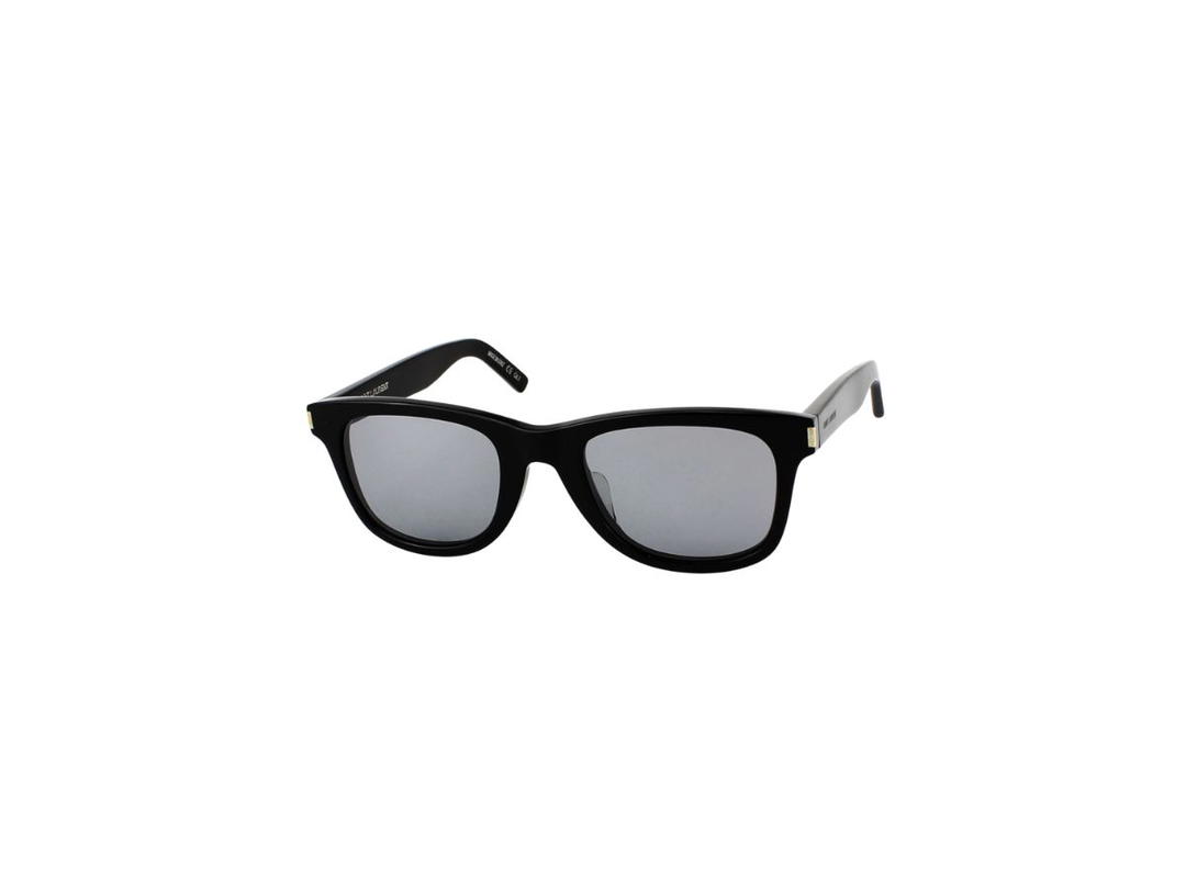 Saint Laurent Saint Laurent SL 51 Sunglasses In Black Plastic Frames And Mirror Lenses