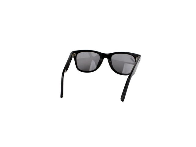 Saint Laurent Saint Laurent SL 51 Sunglasses In Black Plastic Frames And Mirror Lenses - view 4